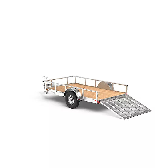 Remorque utilitaire en aluminium 5,5 pieds × 10 pieds