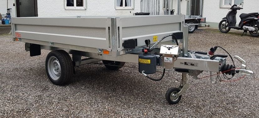 Remorque benne basculante arrière