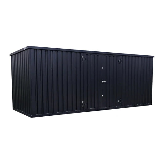 Conteneur de stockage de 5 x 2 mètres – avec double porte