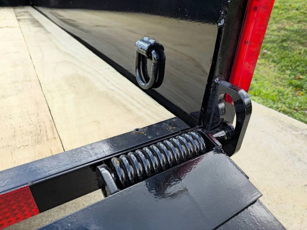 Remorque utilitaire 5 pi x 10 pi, plateau droit, côtés de 18 po, porte haute