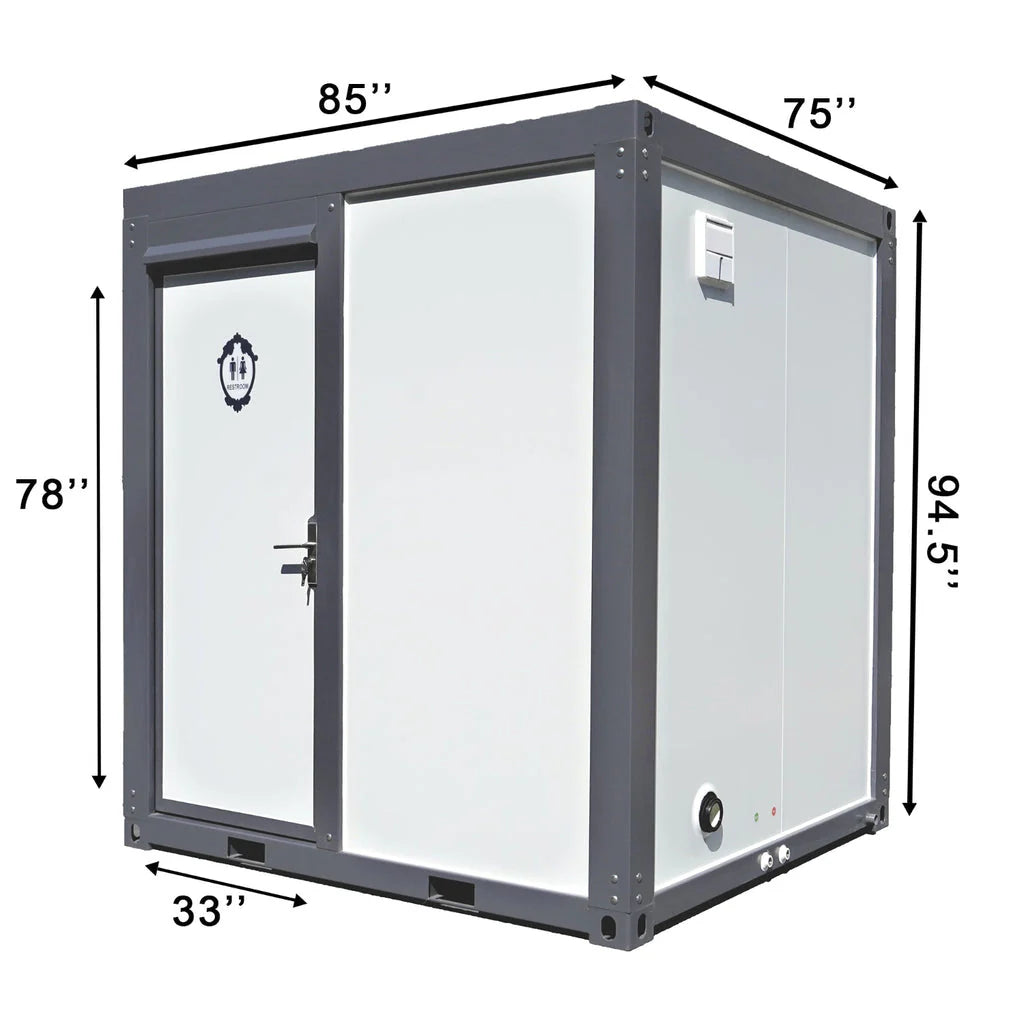 Toilettes portables avec douche