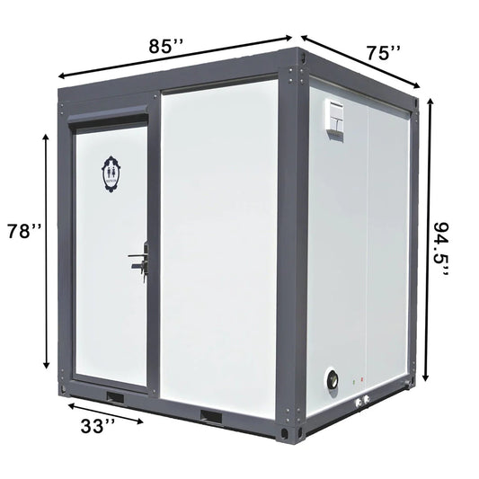 Toilettes portables avec douche