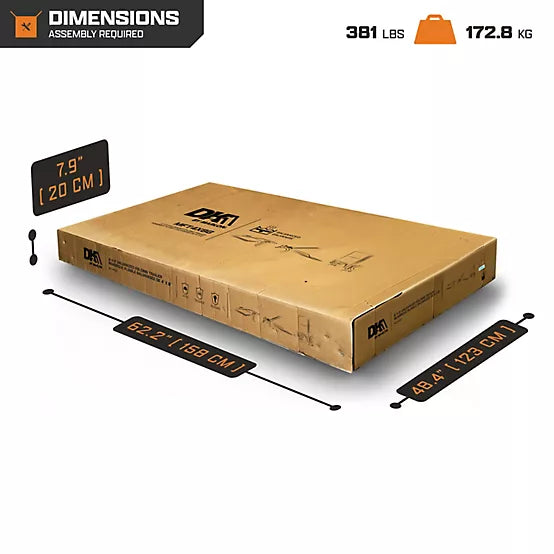 Remorque utilitaire polyvalente pliable