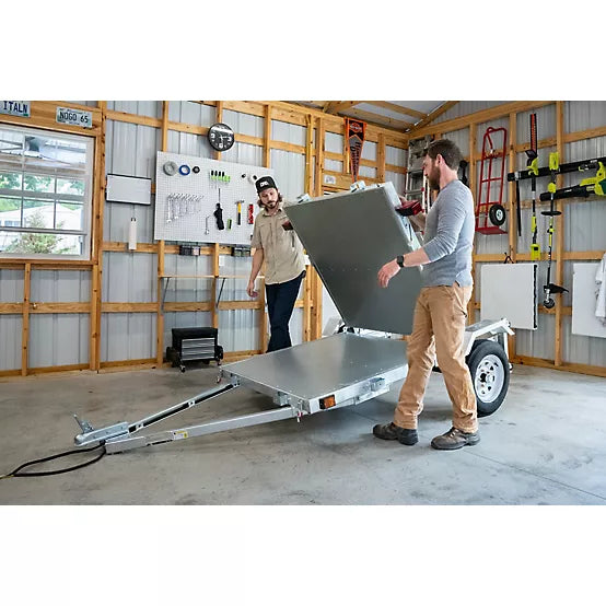 Remorque utilitaire polyvalente pliable