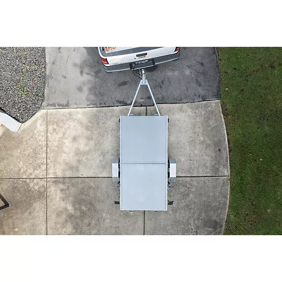 Remorque utilitaire polyvalente pliable