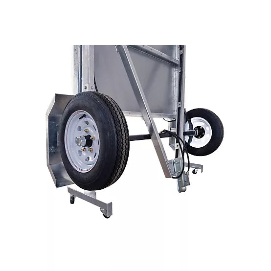 Remorque utilitaire polyvalente pliable