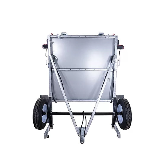 Remorque utilitaire polyvalente pliable