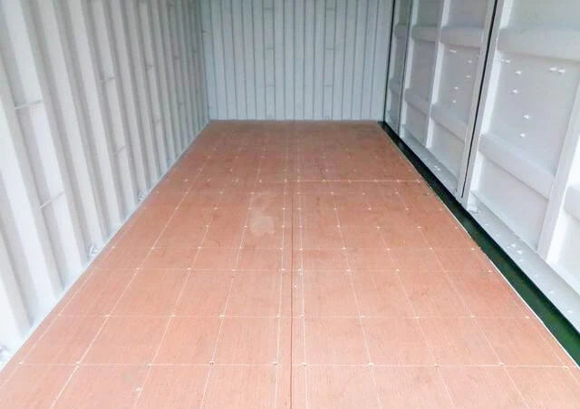 Conteneur vert de 6 mètres (20 pieds) avec côté ouvert
