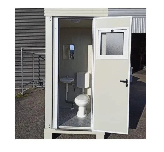 Nouveau module sanitaire S1 avec toilettes et lavabo