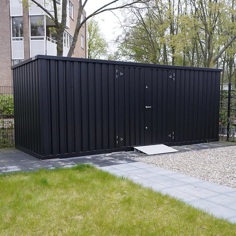 Conteneur de stockage de 5 x 2 mètres – avec double porte