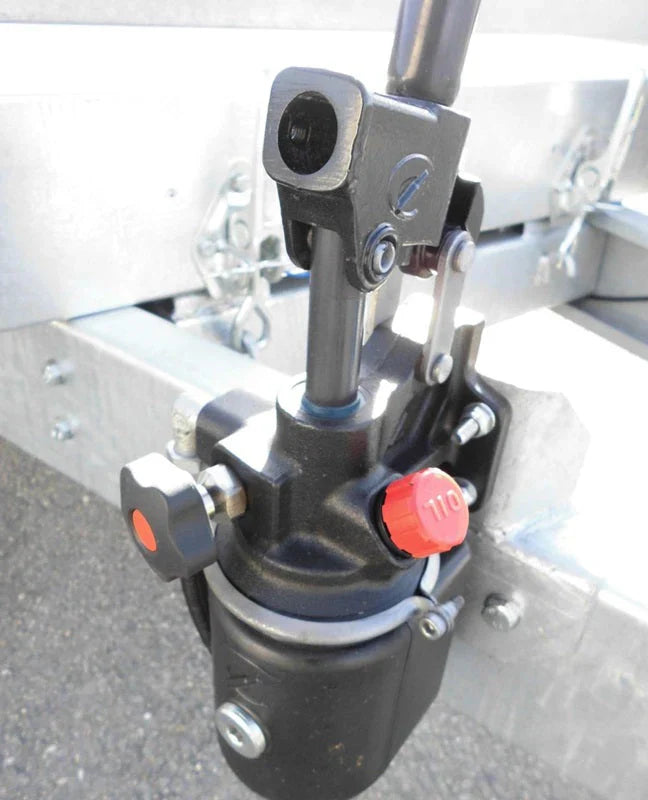 Remorque plateau LIDER à roues – PTAC : 3 500 kg – 2 essieux freinés – 506 x 215 cm