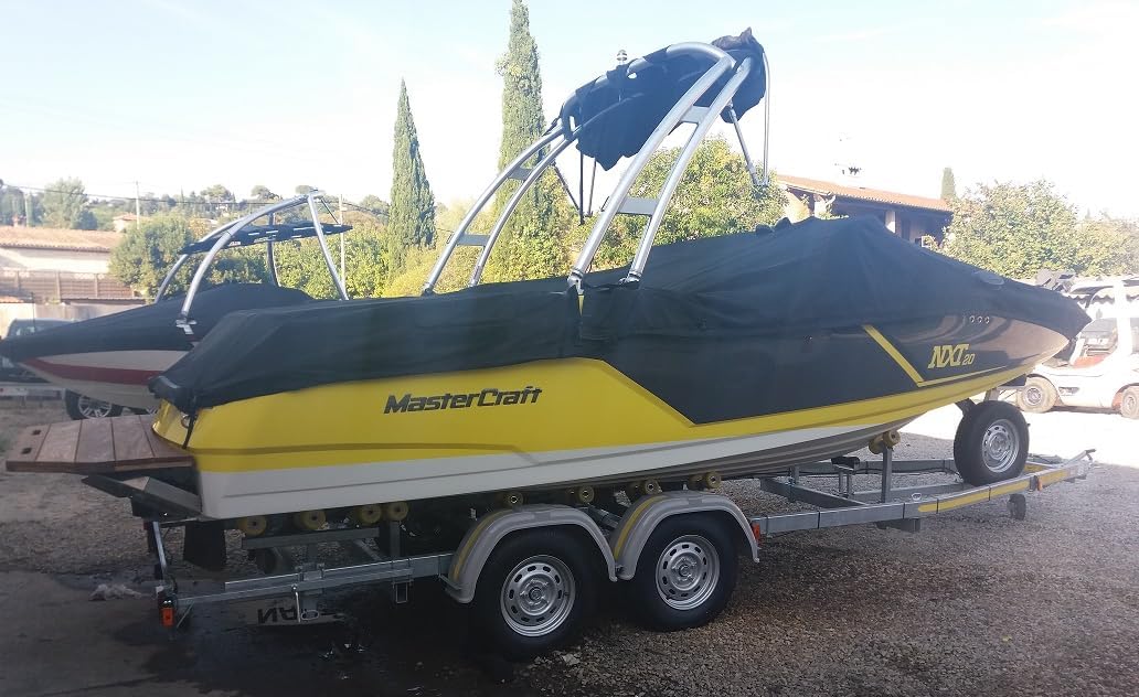Remorque Porte Bateau Double essieu avec Frein