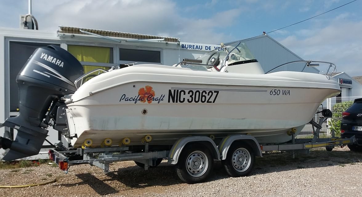 Remorque Porte Bateau Double essieu avec Frein