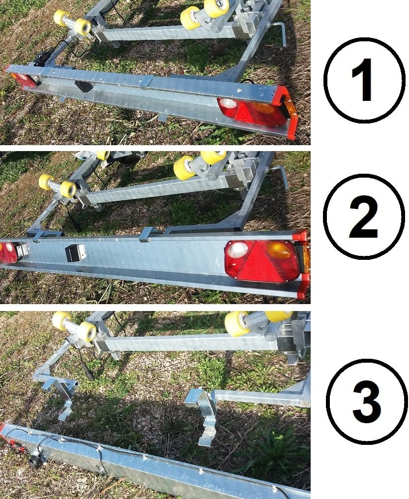 Remorque Porte Bateau Simple essieu avec Frein
