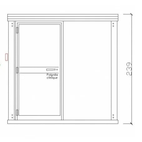 Nouveau module sanitaire PMR standard