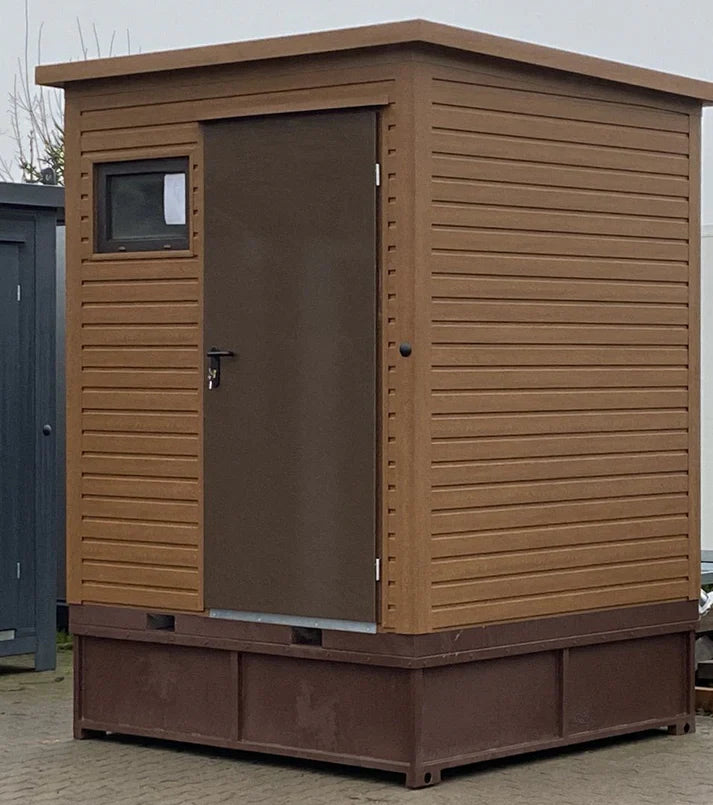 Conteneur sanitaire de 10 pieds de long sur 2,00 m x 2,00 m x 3,00 m