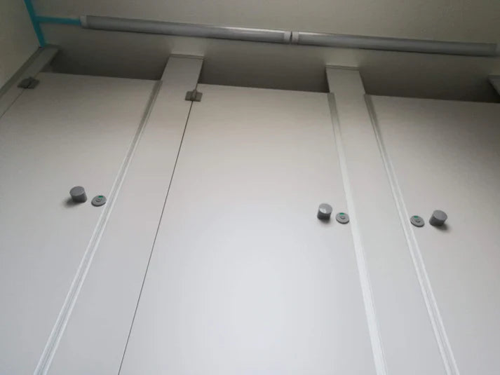 Remorque WC avec WC double 6x2,40 mètres.
