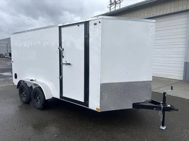 Remorque cargo fermée 7×14 – Remorque utilitaire robuste pour le transport d'équipements