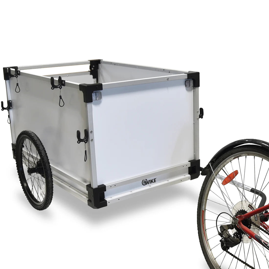 Remorque cargo en aluminium pour vélo