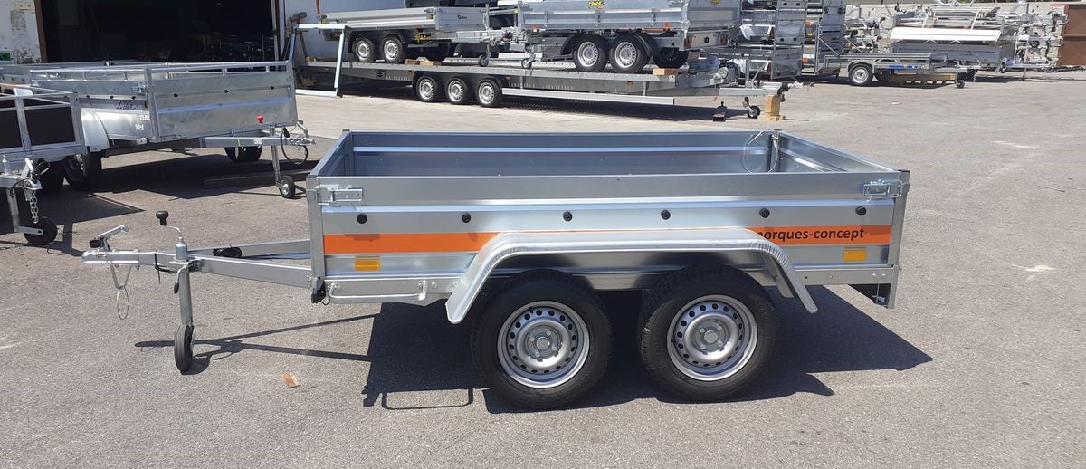 Remorque BAGAGERE ESSIEUX 750kg