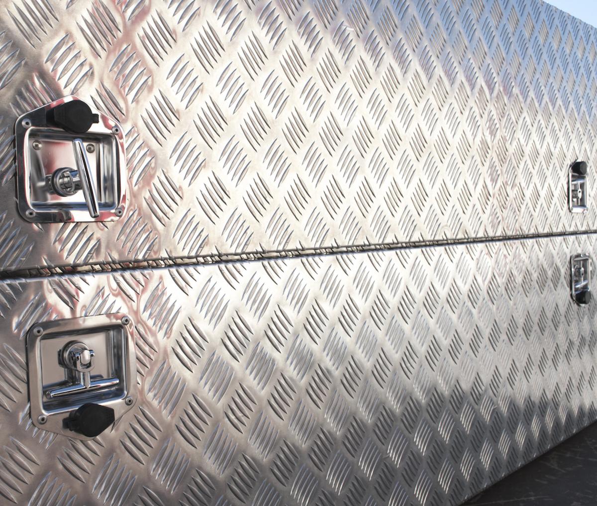 Coffre aluminium 4 ouvertures
