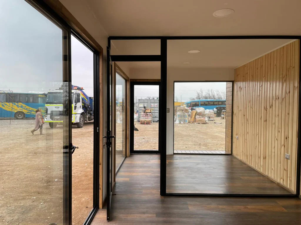 Conteneur de bureau modulaire Dalì 24m²
