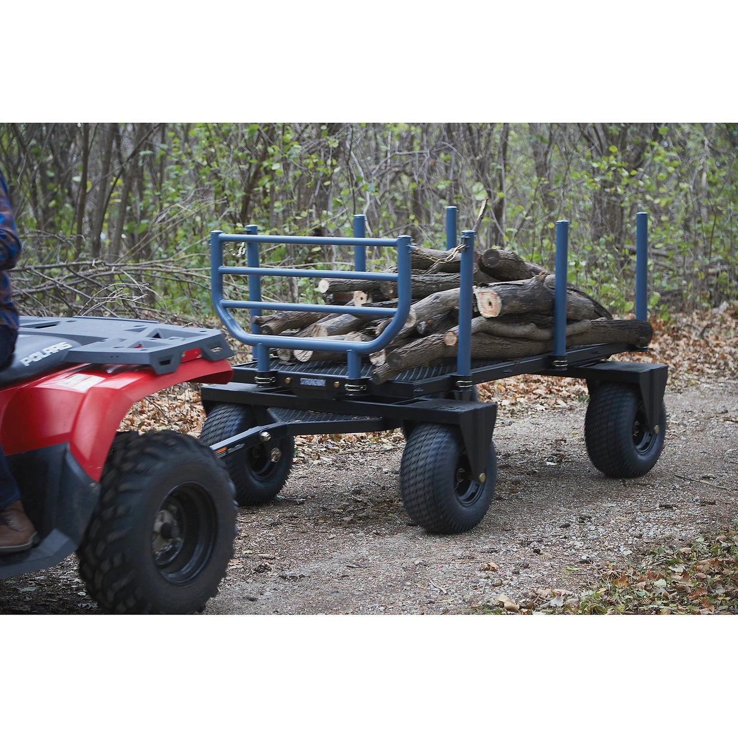Wagon forestier 3 en 1 robuste